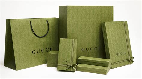 papier gucci|Gucci sustainable packaging.